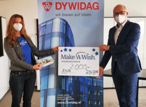 DYWIDAG_Scheckübergabe Make-a-wish April 2021